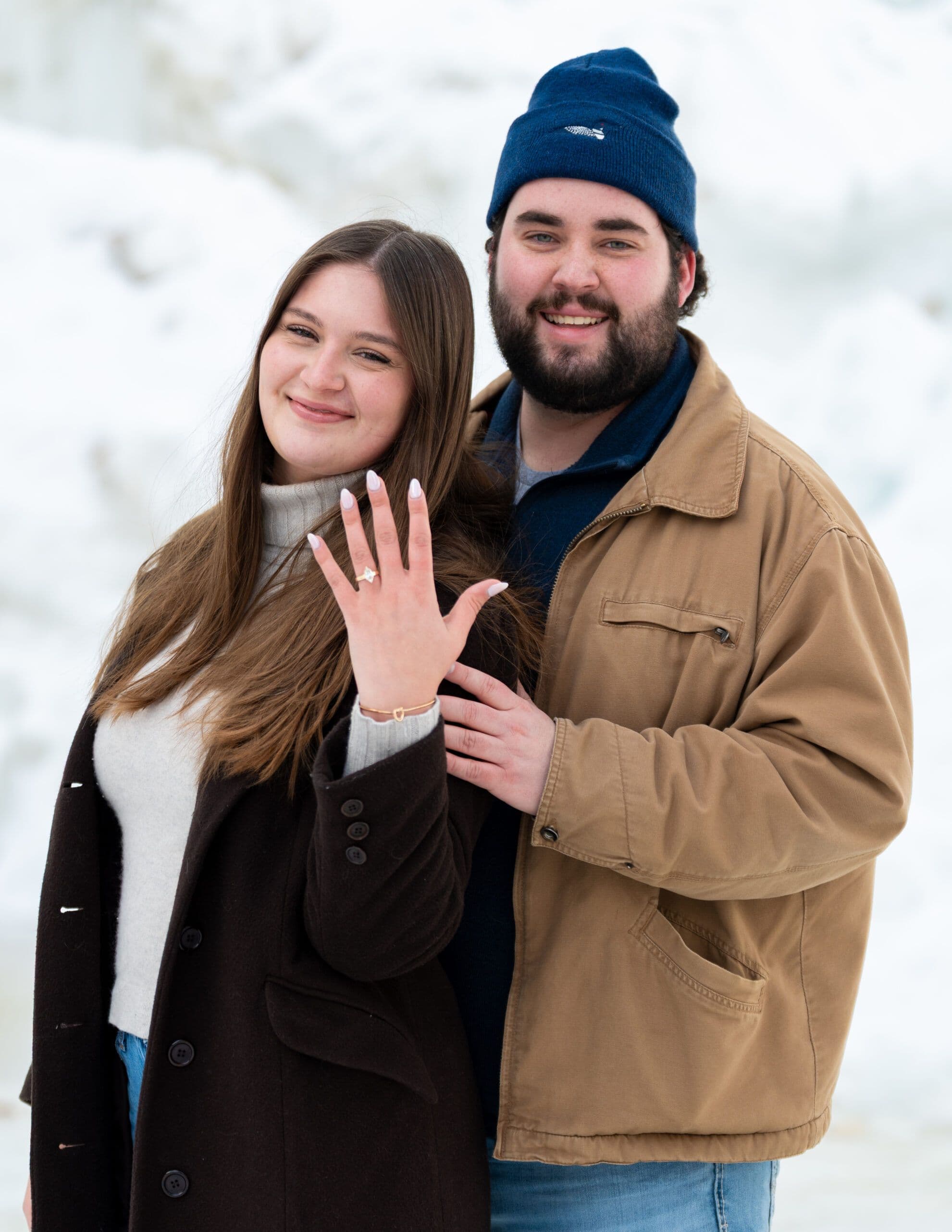 Kyle and Lily engagement